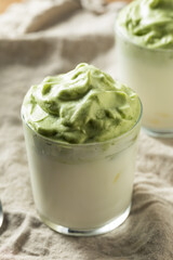 Refreshing Whipped Matcha Dalgona Coffee