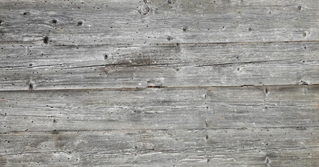 Gray wooden boards wall or floor vintage design background