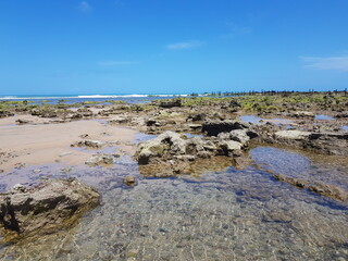 Taiba beach in the state of Ceará, Brazil.