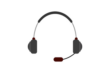 Wireless gaming headphones with a microphone