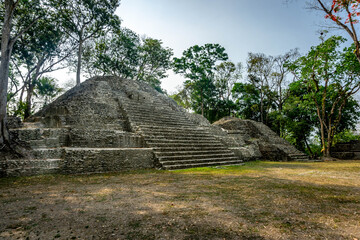 Cahal Peh Temple ancient Mayan temple near San Ignacio in Belize.