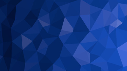 Abstract geometric background with shades of blue. Template for web and mobile interfaces, infographics, banners, advertising, applications.