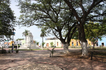 Retrato de la Ciudad Capital de Campeche, en el Estado de Campeche, México.