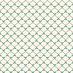 Fototapeta premium Ethnic seamless pattern. Geometric print. Chevrons, zigzag lines, diamonds background. Tribal, native americans ornament