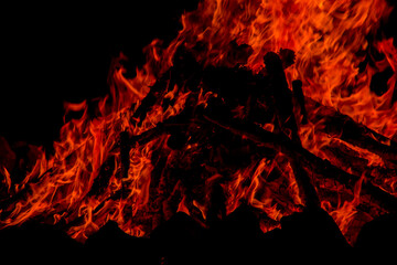 fire flames background