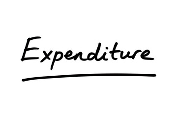 Fototapeta na wymiar Expenditure