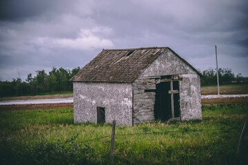 Obraz premium old abandoned house