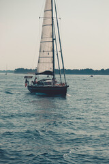 Voilier Morbihan, Bretagne, France