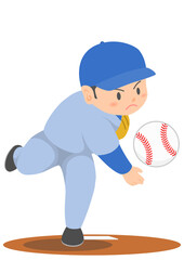 野球　ピッチャー