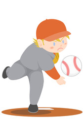 野球　ピッチャー