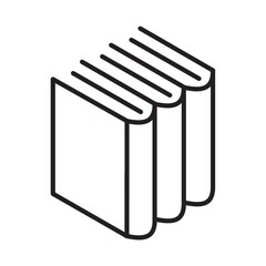 Books simple  illustration.