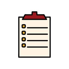 A checklist illustration.