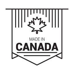 Made in Canada label