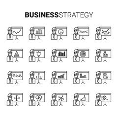 A business strategy concept illustration.