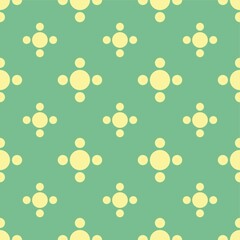 A seamless circles pattern illustration.