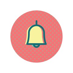 A alarm bell icon illustration.