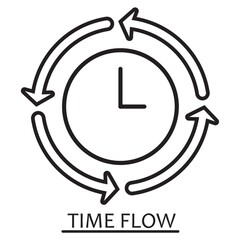 time flow concept