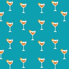 orange juice pattern background