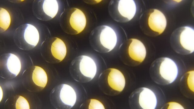 LED lights MACRO, Light emitting diodes, bi-color light