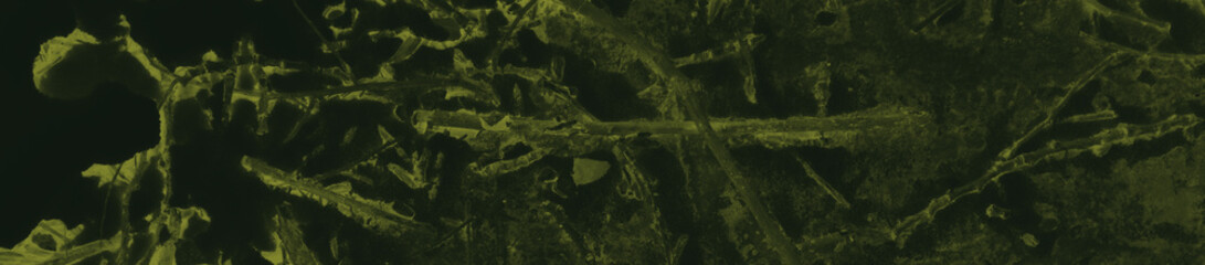 abstract black and dark green colors background for design