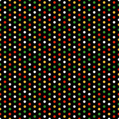 Kwanzaa Seamless Pattern - Colorful repeating pattern design for Kwanzaa
