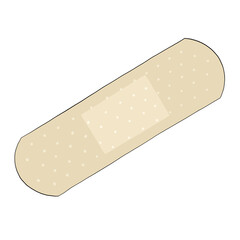 絆創膏　イラスト