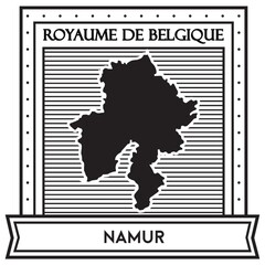 Namur map