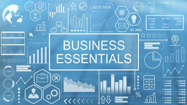 Business Essentials, Animated Typography