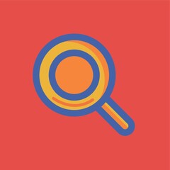 A search icon illustration.