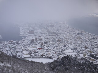 雪の函館