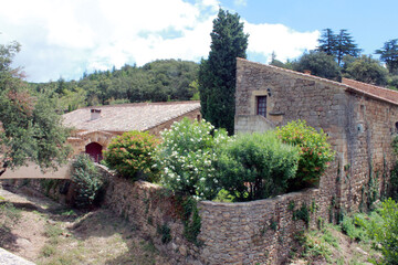 Fototapeta na wymiar Abbaye de Fontfroide