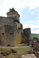 Fototapeta na wymiar Château-fort Périgord 
