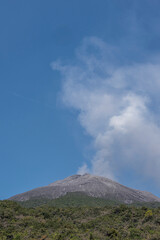 鹿児島の観光名所、桜島の噴火