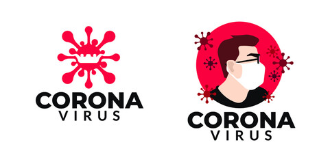 Covid-19 Coronavirus concept vector design.