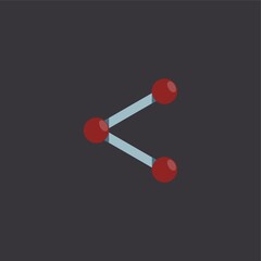 A share icon illustration.