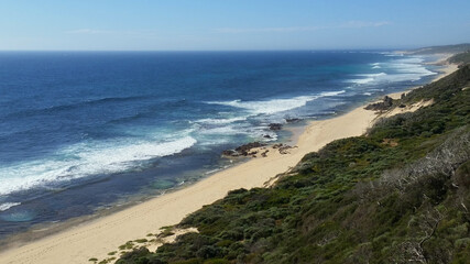 .Impressive isolated coast line of Australia's south west