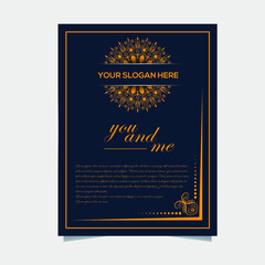 Anniversary Gift card and Invitation card Design 