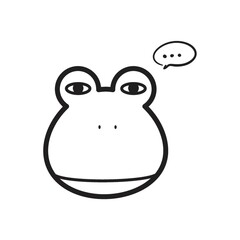 A frog illustration.