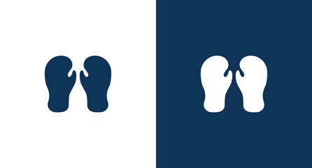 Boxing Gloves icon illustration isolated vector sign symbol