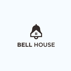 house bell logo. bell icon