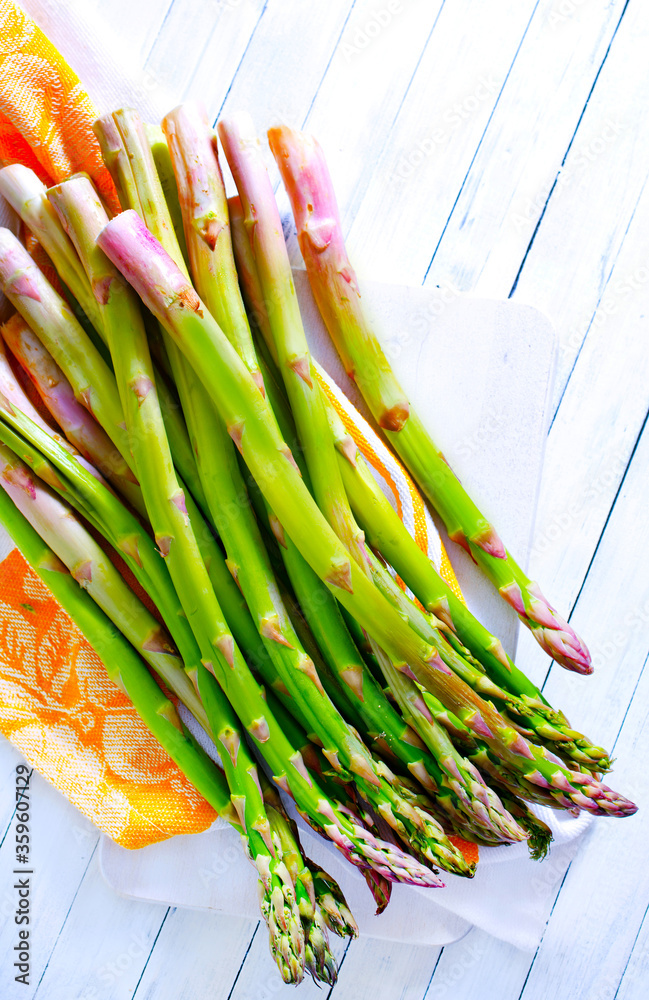 Wall mural asparagus