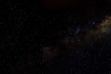 Stars and galaxy outer space sky night universe black starry background of shiny starfield
