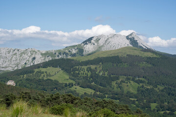 urkiola natural park in basque country, spain
