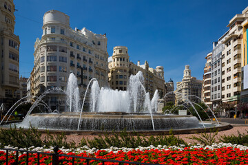 Town Hall Square in Valencia