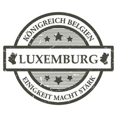 Luxembourg rubber stamp