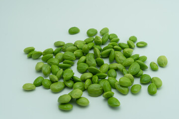 Bettter beans on white background