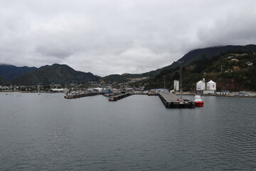 Fototapeta premium Port de Picton, Nouvelle Zélande