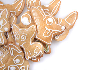 sweet gingerbread for chihuahua dog christmas party