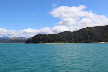 Littoral du parc Abel Tasman, Nouvelle Zélande