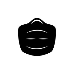 mouth guard mask medicine , silhouette style icon